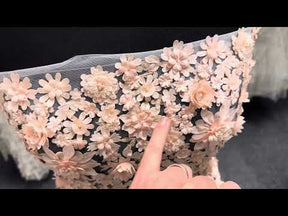 Dentelle Fleur Blush - Mackenna