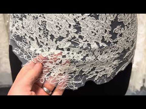 Passementerie en dentelle cordonnée ivoire - Darko