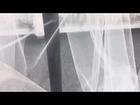 Tulle de mariée ivoire pour voiles – Romance