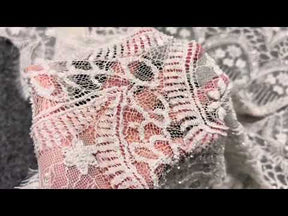 Dentelle Perlée Ivoire - Gaia