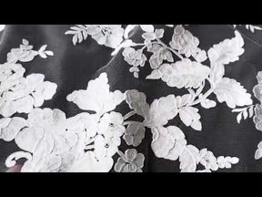 Dentelle cordée ivoire - Potins