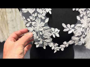 Motifs de mariage ivoire - MT8017