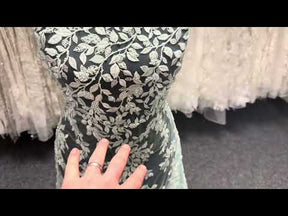 Tulle brodé de perles Willow - EB1058