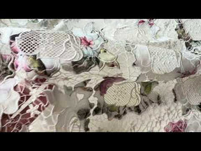 Dentelle Imprimée Multicolore - LB2003