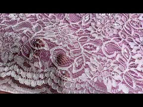 Dentelle Raschel Ivoire - Ezra