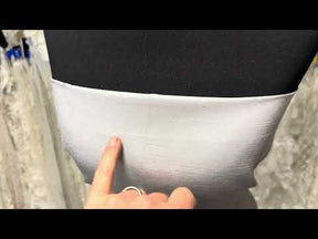Dupion en satin de polyester argenté - Clarté (P967)