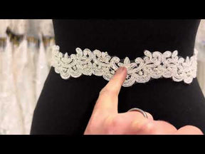 Garniture en cordon et perles ivoire – Hauts (CF)