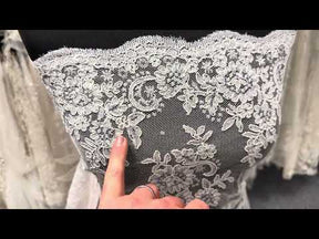 Dentelle ivoire à lacet - LA7013