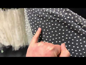 Dentelle ivoire à paillettes - Accessoire