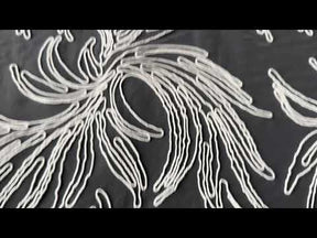 Dentelle cordée ivoire - Milani