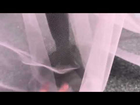 Tulle Rose Coquillage - Carnival