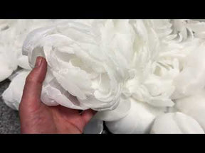 Dentelle Fleur 3D Ivoire - Canon
