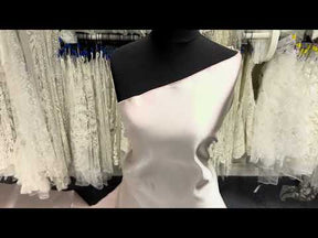 Satin de soie rose foncé - PH1001