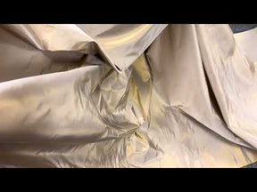 Taffetas Polyester Chocolat/Doré - P600