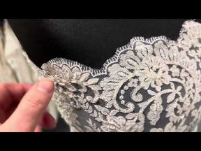 Dentelle Perlée Ivoire - Ella