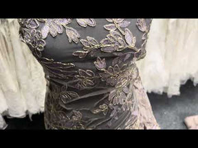 Dentelle lavande avec cordon doré - Kylar