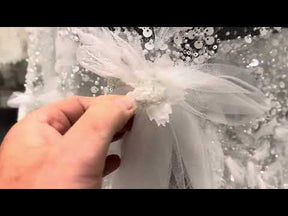 Dentelle brodée 3D ivoire - Ridley
