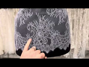 Bordure en dentelle blanche - Katherine