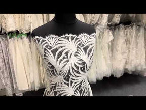 Dentelle Chantilly Ivoire - Uma