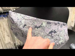 Jacquard Lurex texturé lavande - Latéral