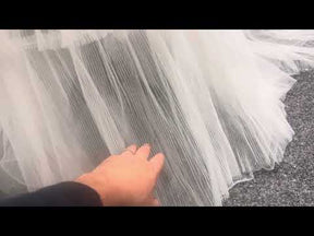 Tulle Plissé Ivoire - Layers