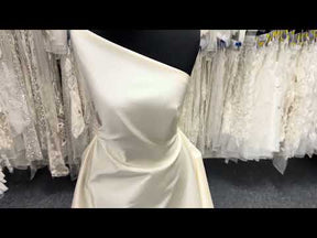 Satin duchesse double face ivoire - P770