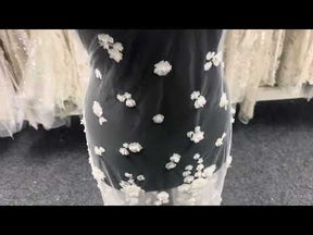 Dentelle Perlée Ivoire - Eugénie
