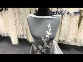 Ivory Sequin Lace - EB3040