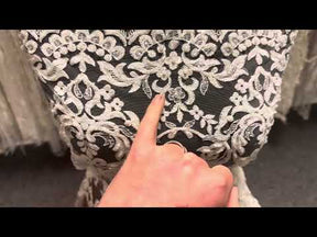 Dentelle Perlée Ivoire – Ava