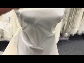 Taffetas d'organza mélangé soie ivoire - P607