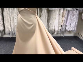Satin en mélange de soie miel - Suave