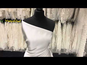 Satin Duchesse Polyester Oyster - Suprême