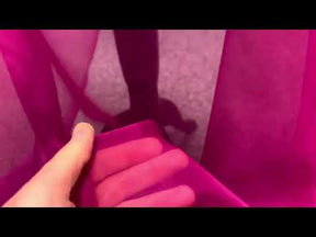 Organza de Soie Fuchsia - Évolution
