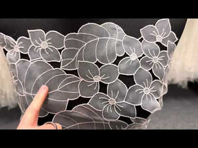 Dentelle organza ivoire - Capacité