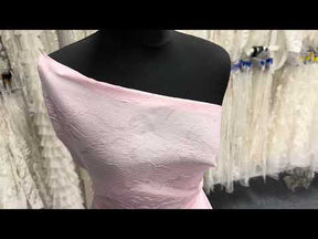 Jacquard cloqué rose - Outcome