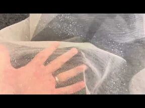 Tulle à paillettes or - Effervescence