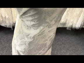 Jacquard italien ivoire - P666