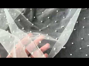 Tulle Ivoire Perle - X592