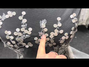 Dentelle Brodée Ivoire - Chevis