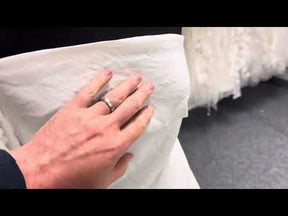 Tissu en soie/lin ivoire - Triumph