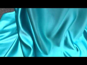 Satin Duchesse Polyester Martin-Pêcheur - Contessa