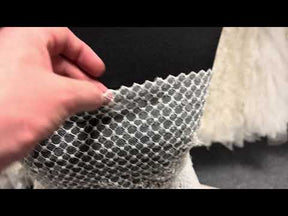 Dentelle à sequins ivoire - EB3032