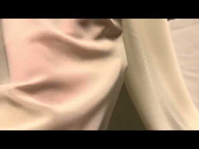 Tissu Mousseline de Polyester Crème - Serendipity