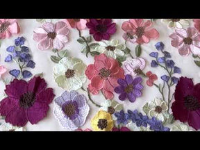 Dentelle Brodée Multicolore - Wyatt