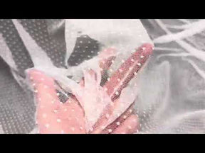 Tulle ivoire à pois - Madelaine (CF)