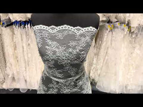Dentelle Rachel Bleu Canard - Rome