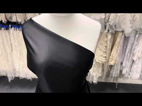 Satin de Soie Noir - Splendeur