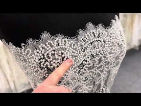Dentelle Brodée Ivoire - Potentia
