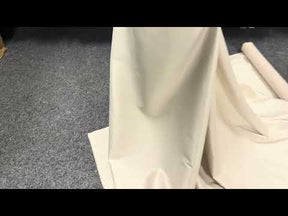 Satin duchesse en polyester lycra couleur huître - P83