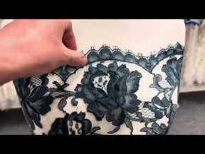 Dentelle Bleu Français - Harper.